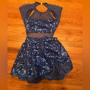 A wish Come true blue dance costume